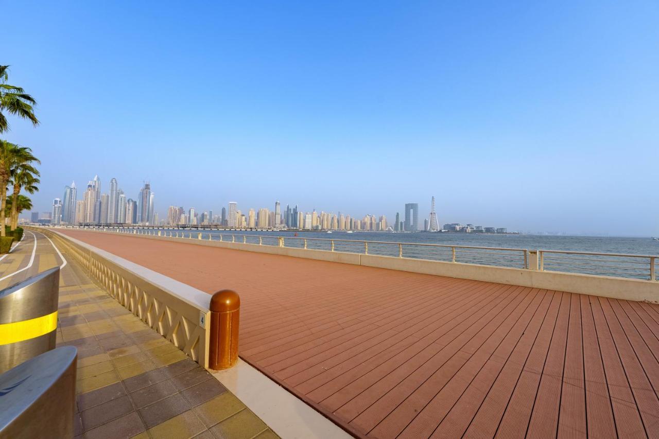 Maison Privee - Charming Apt With Sea View On The Palm Jumeirah Dubaï Extérieur photo