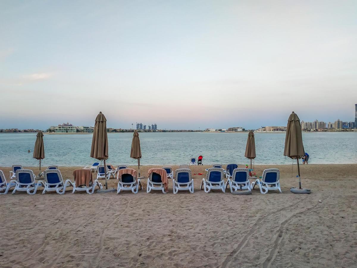 Maison Privee - Charming Apt With Sea View On The Palm Jumeirah Dubaï Extérieur photo